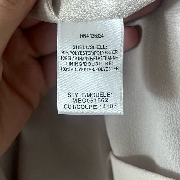 Halston Heritage Long Sleeve Mini Dress - Picture 7 of 8